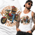 TANK TOP ŚMIESZNY  MOTORYZACYJNE MOTORCYCLE MADNESS